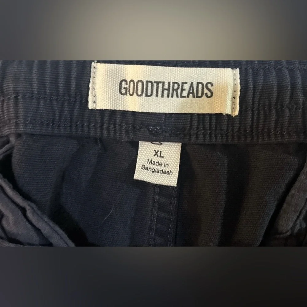GoodThreads Men’s Navy Blue Drawstring Casual Shorts Size XL